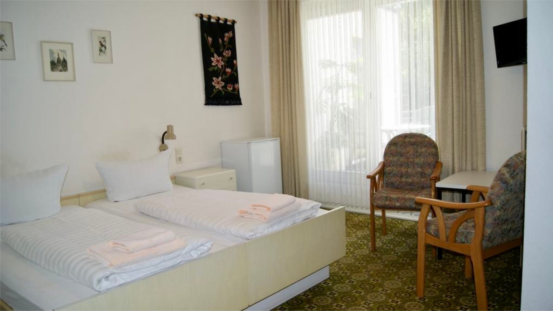 Zi. 106 Doppelzimmer mit Balkon